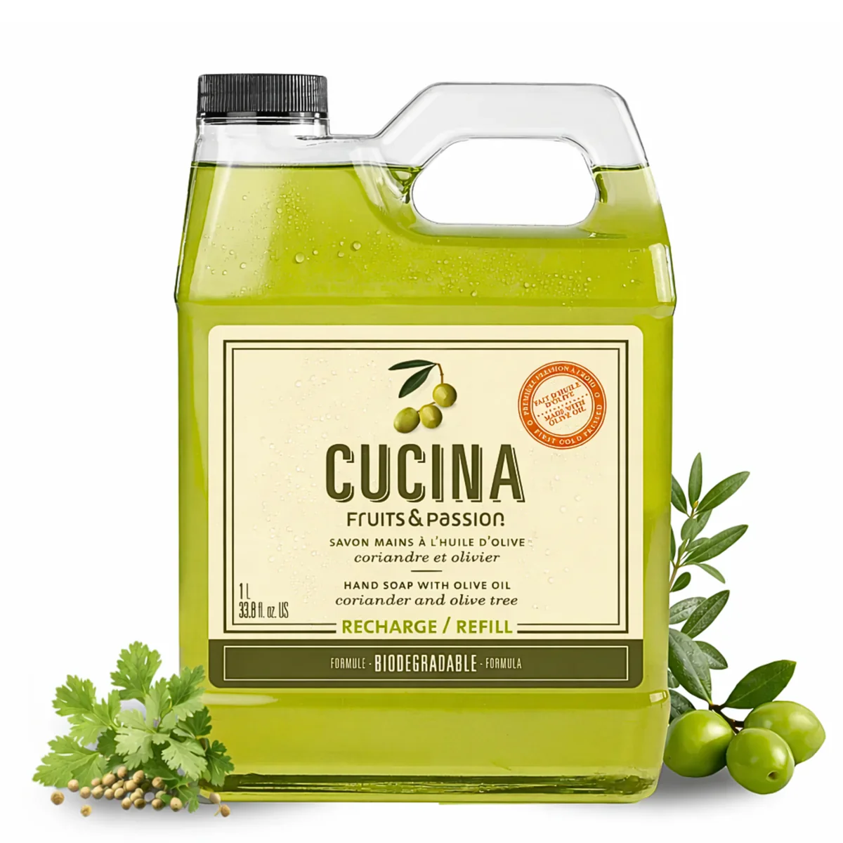 CUCINA - HAND SOAP CORIANDER 1L R