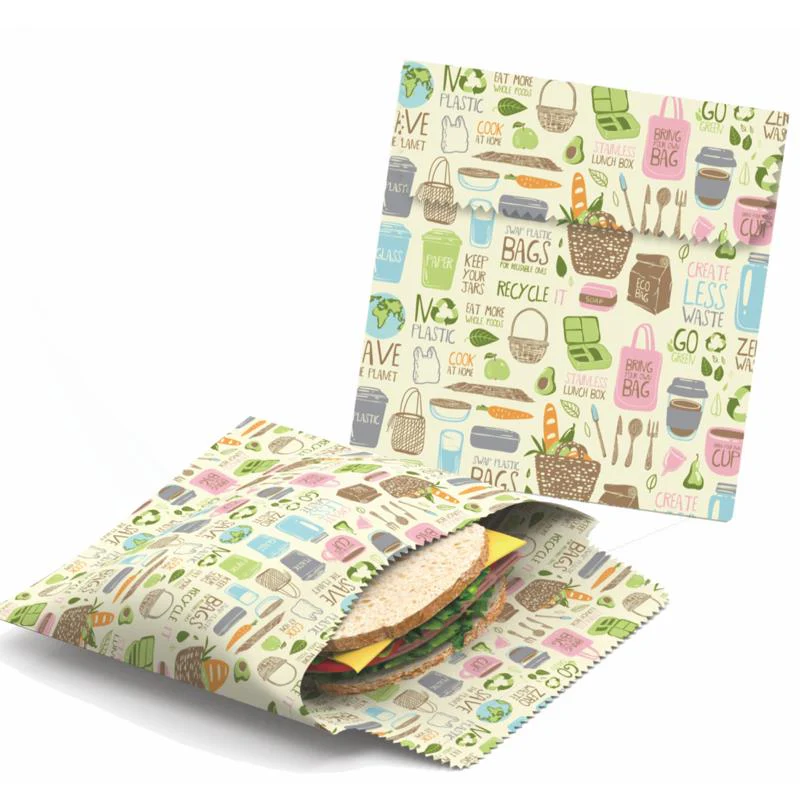 DANESCO- Beeswax Sandwich Bags - 2pk
