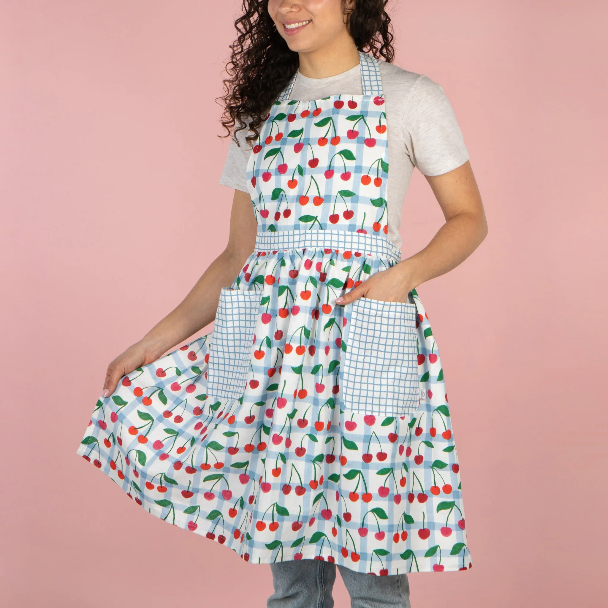 DANICA - APRON MAISIE VERY CHERRY - Image 2