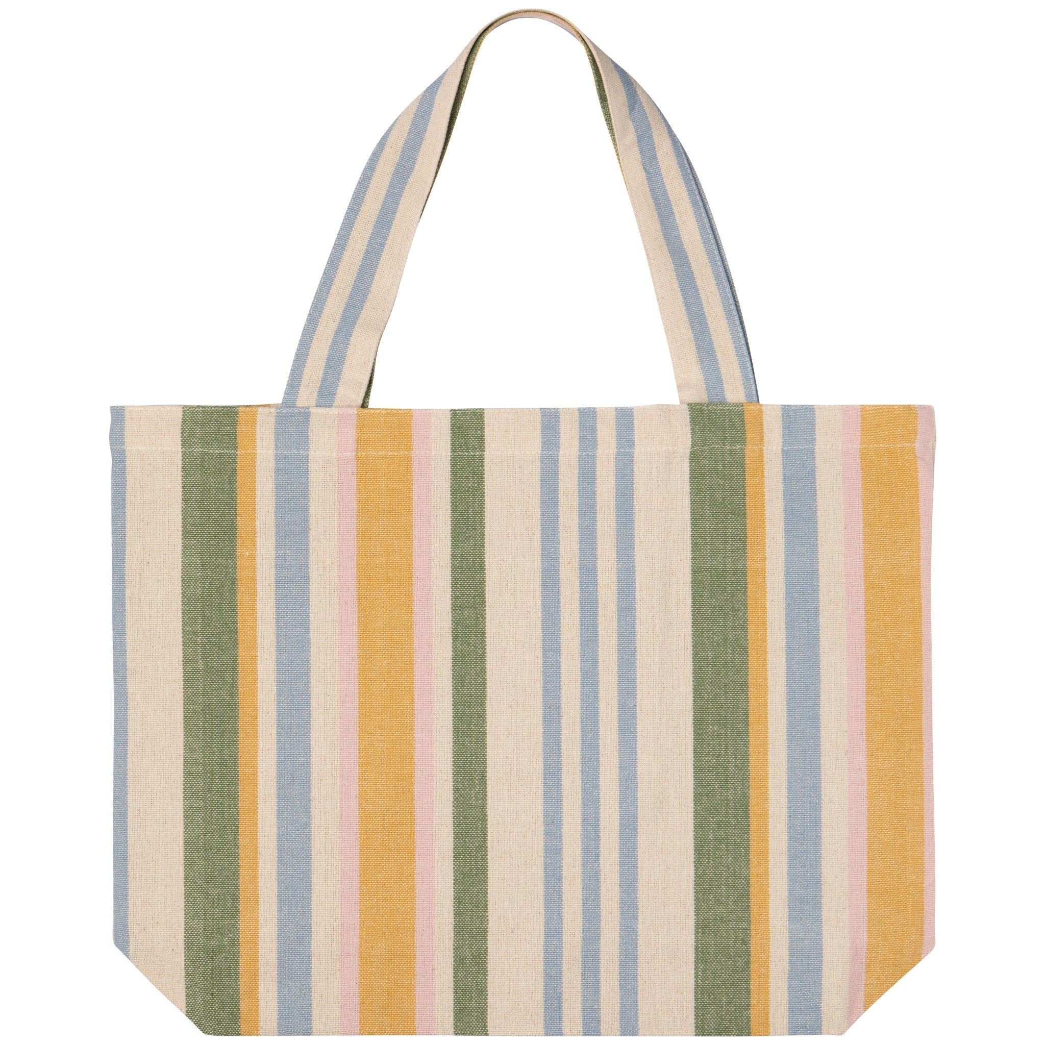 DANICA - BAG TOTE WOVEN MARKET STRIPE