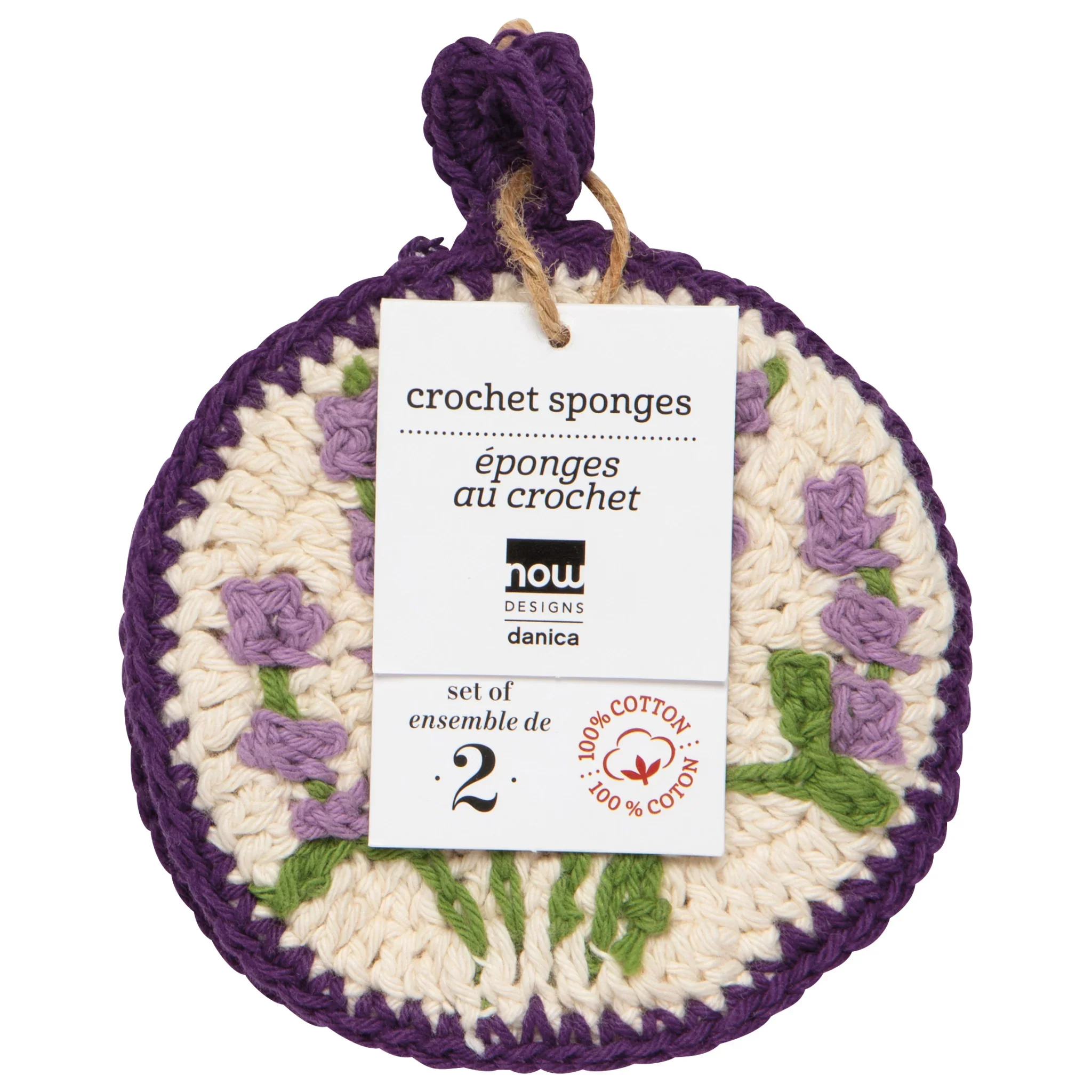DANICA - DC2 CROCHET SPONGE LAVENDER - Image 2