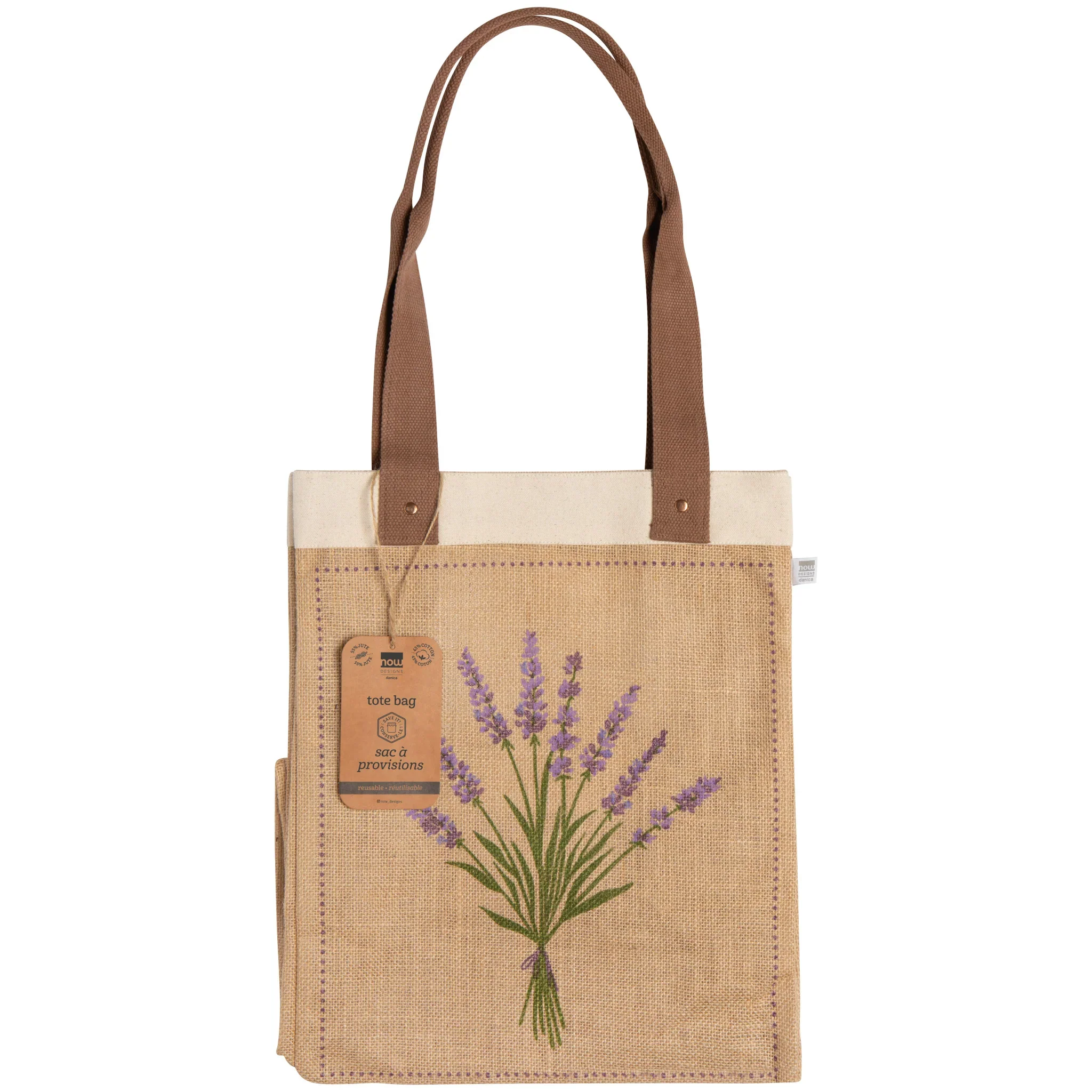 DANICA - MARKET TOTE LAVENDER - Image 4