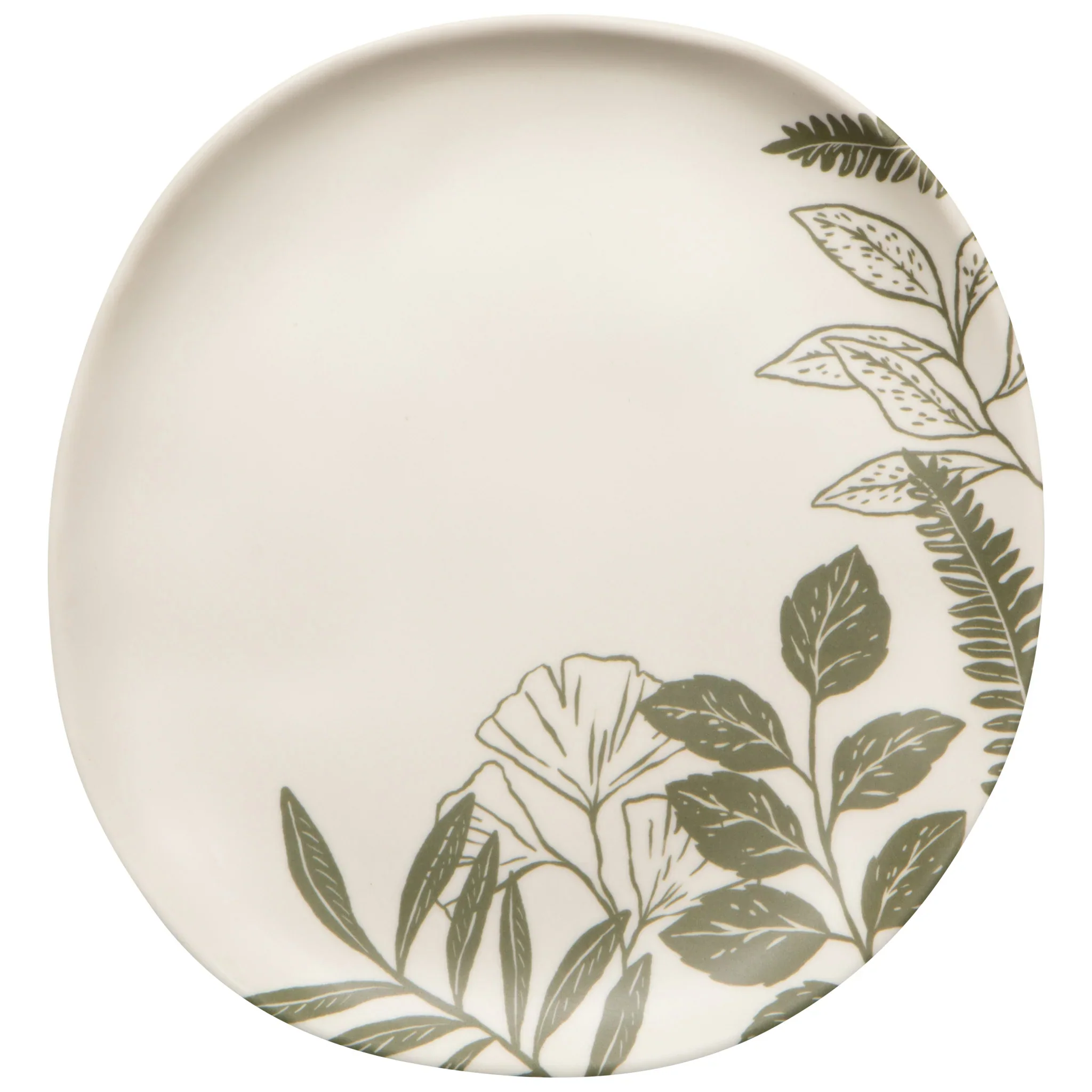 DANICA - PLATE SIDE FERN & FROND
