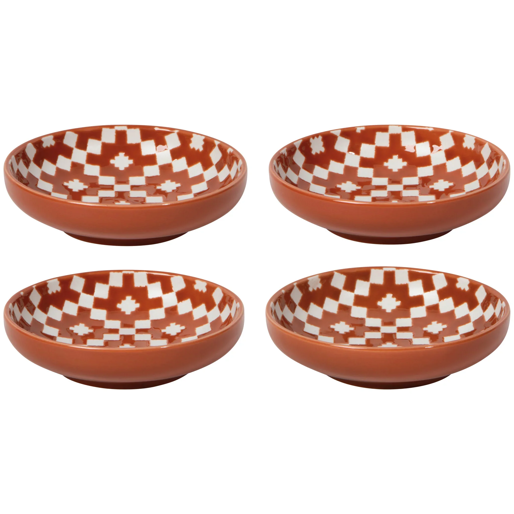 DANICA - SET/4 DIP DISH BARRO