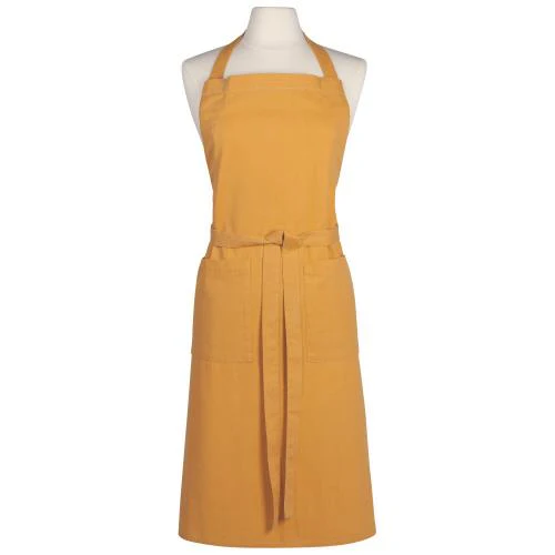 DANICA- STONEWASH HEIRLOOM OCHRE APRON