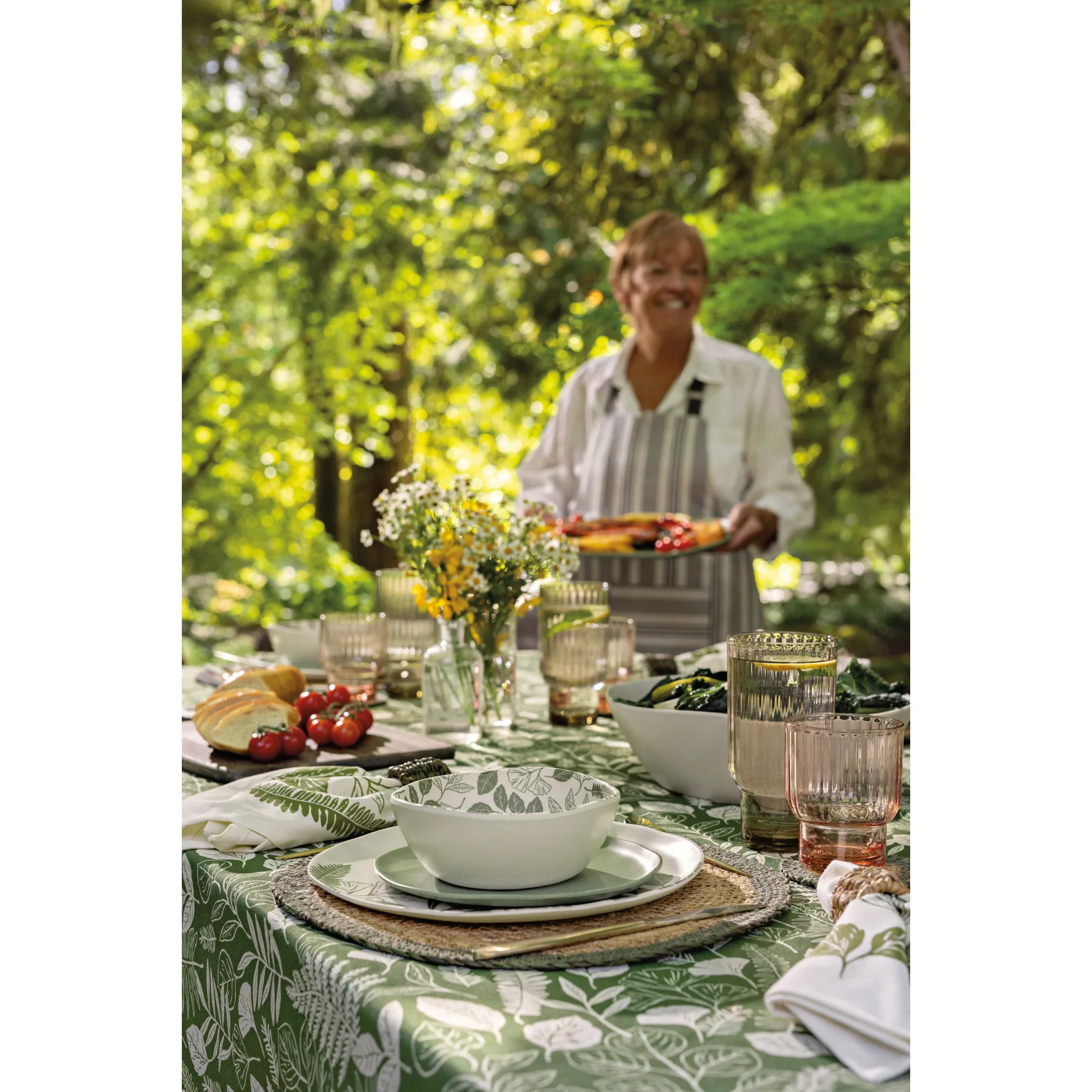 DANICA - TC60 ROUND CLEAN COAST FERN & - Image 2