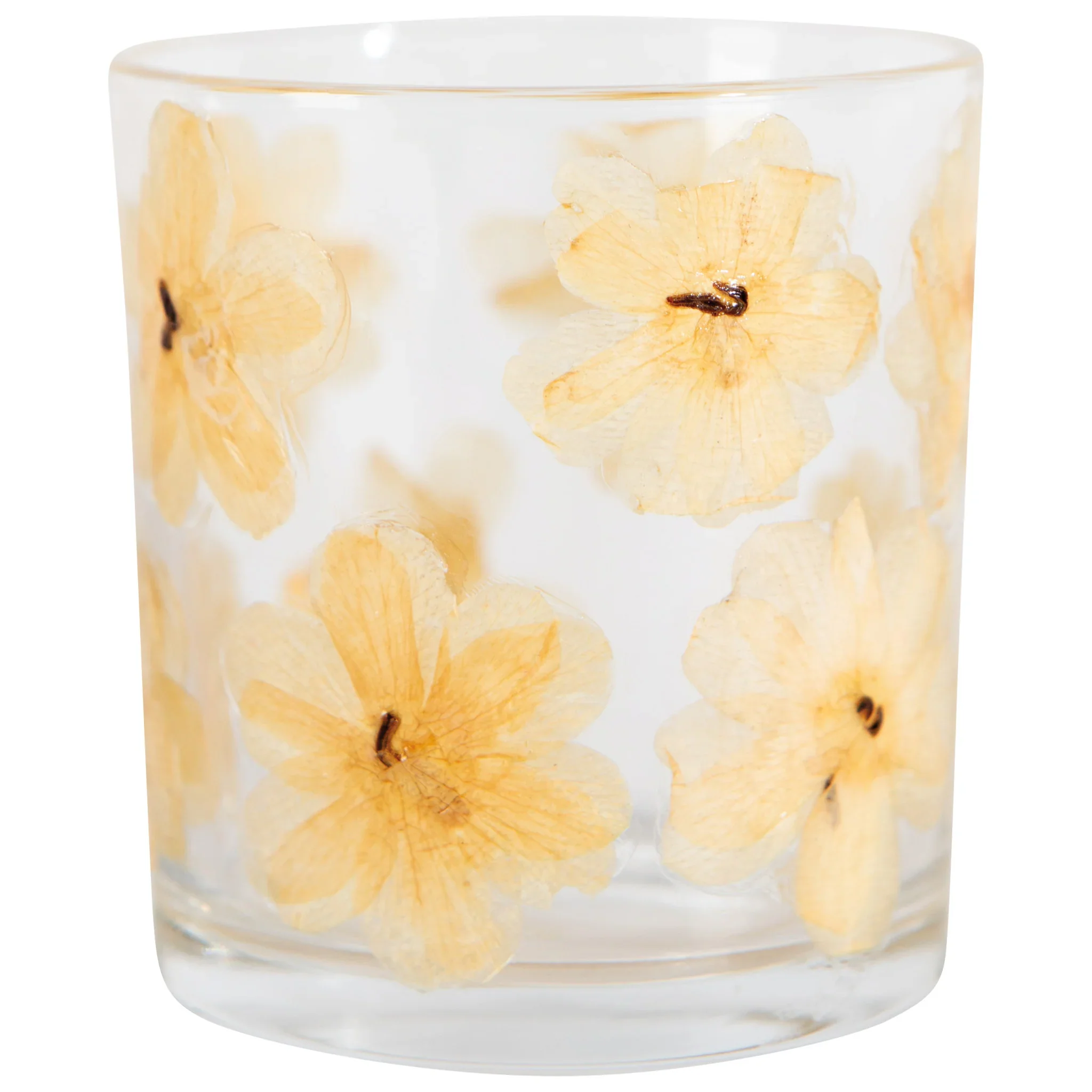 DANICA - TEALIGHT HOLDER GLASS PETAL