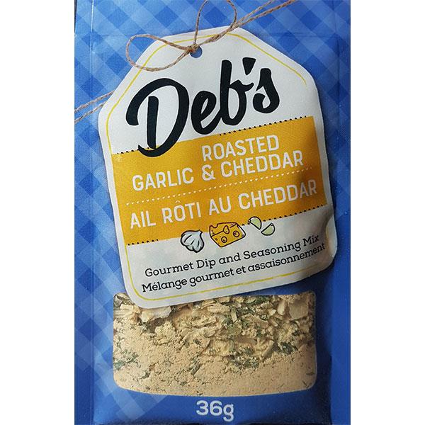 DEB'S DIPS - ROASTED GARLIC & CHEDDAR - Image 2