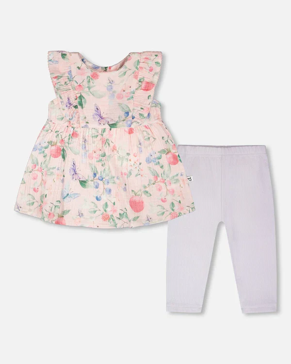 DEUX PAR DEUX - KID'S TUNIC AND LEGGING SET