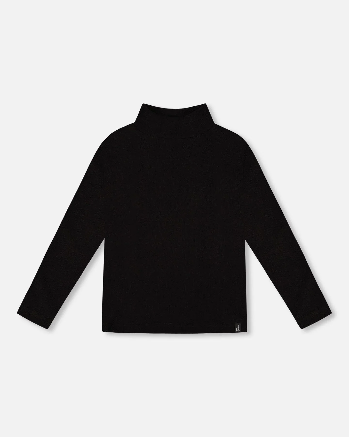 DEUX PAR DEUX - Kids Ribbed Mock Neck Sweater #H20YG71 - Image 2
