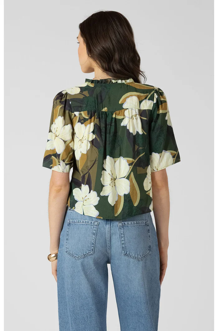 DEX - WOMEN'S BUTTON FRONT BLOUSE - Image 2
