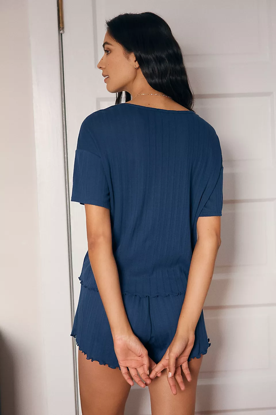 EBERJEY - WOMEN'S POINTELLE S/S TEE - Image 2