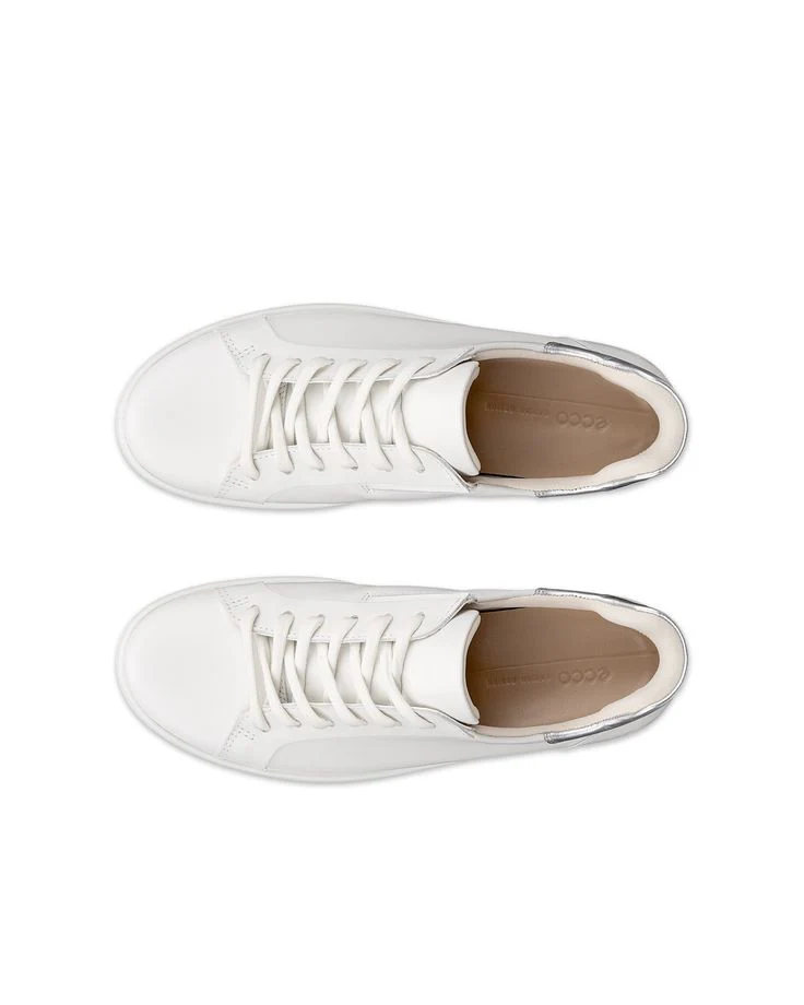 ECCO- WOMEN'S SOFT 7 LEATHER SLIP IN SNEAKER - Image 4