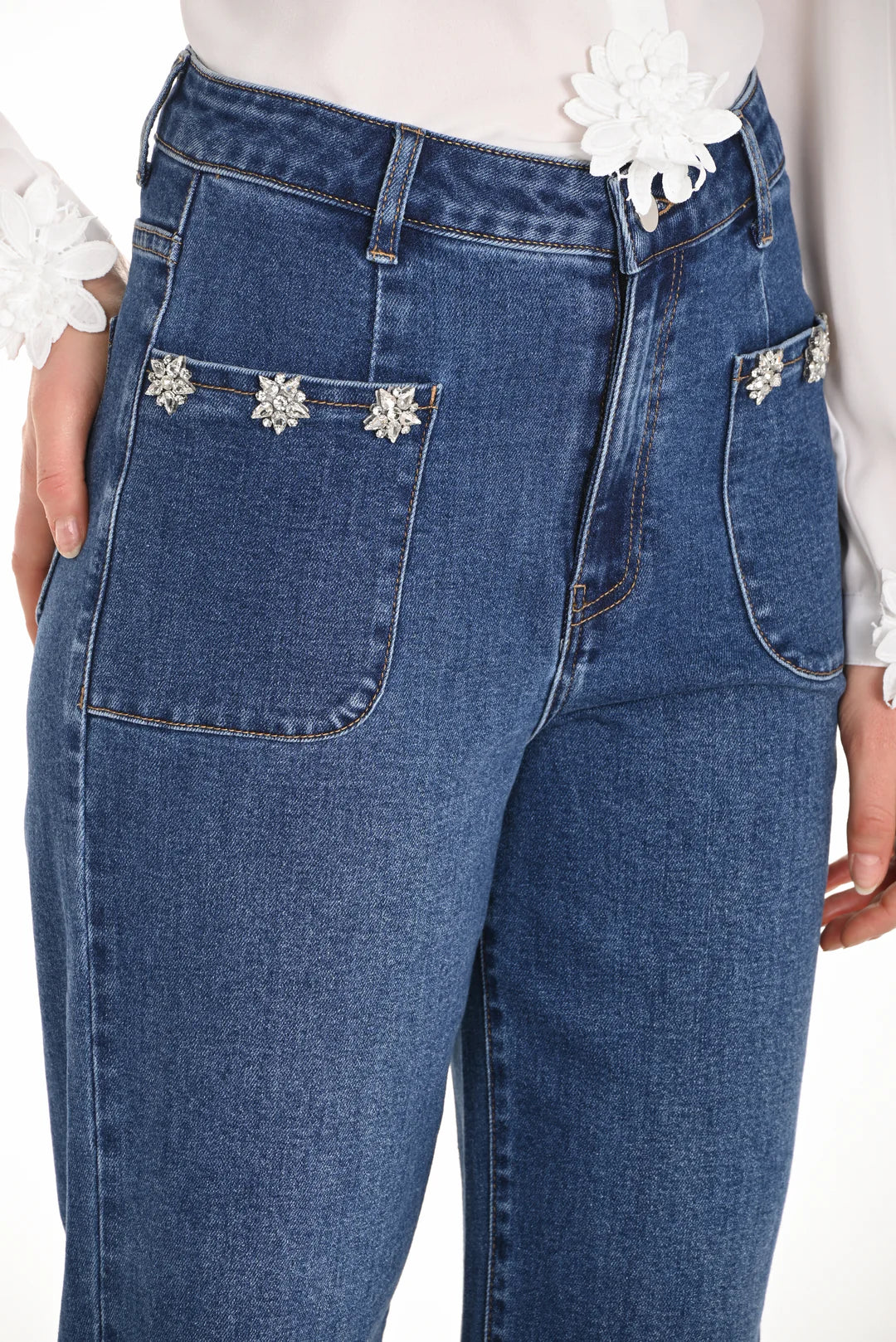 FRANK LYMAN - WOMEN'S 253866 DENIM - Image 4