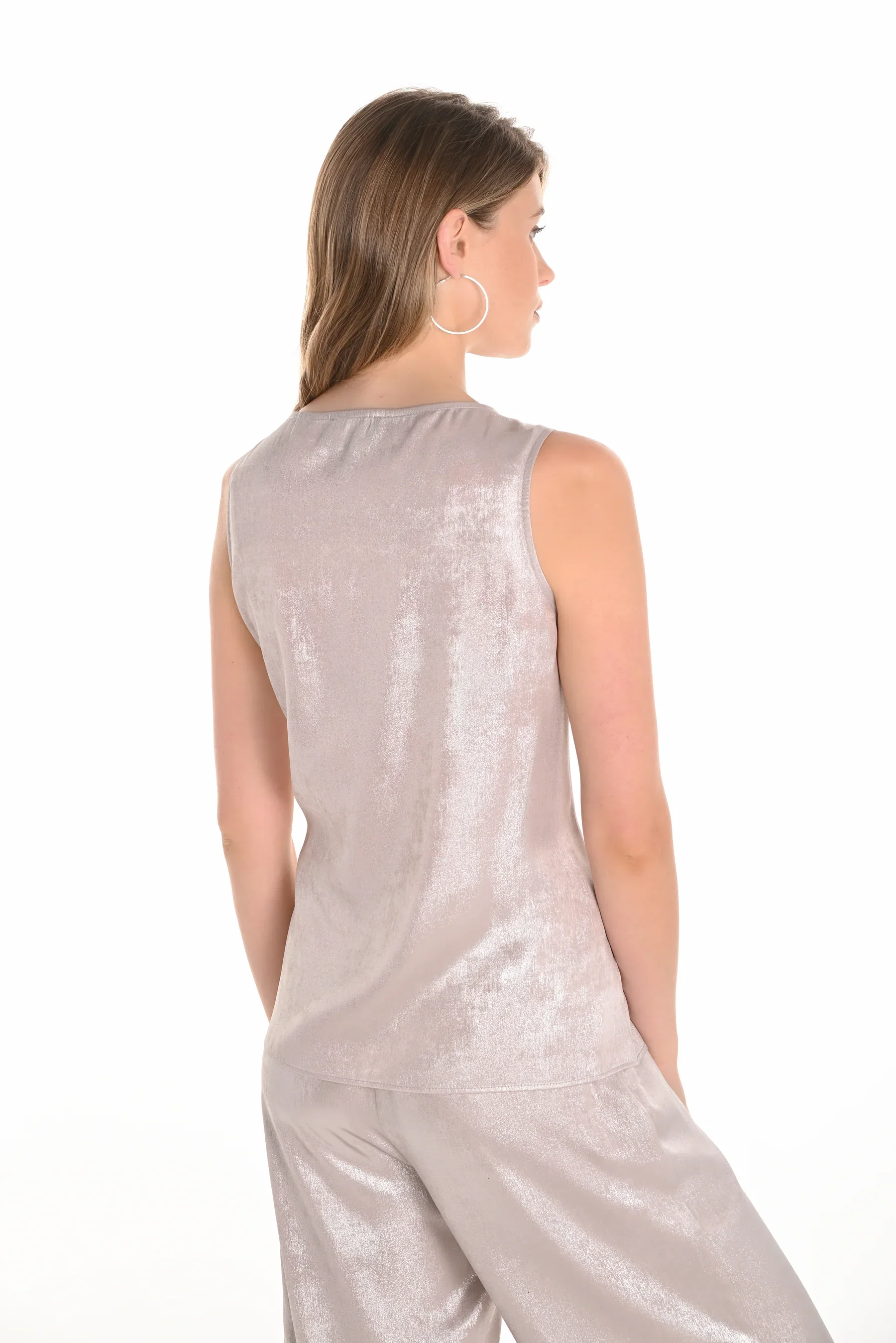 FRANK LYMAN- WOMEN'S WOVEN TOP 251151 - Image 2