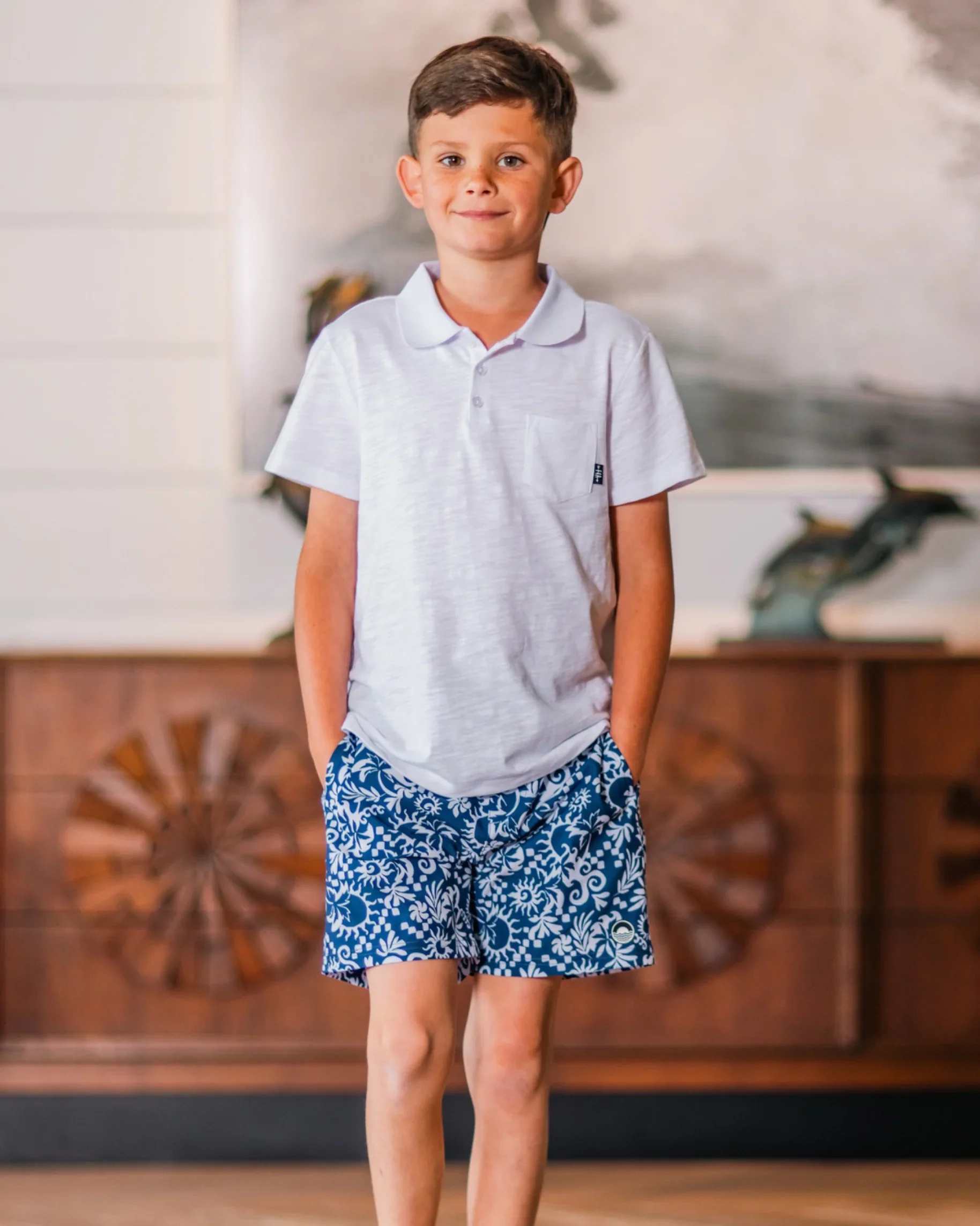 FEATHER 4 ARROW  - KIDS SUNSHINE DAZE VOLLEY TRUNK - Image 2