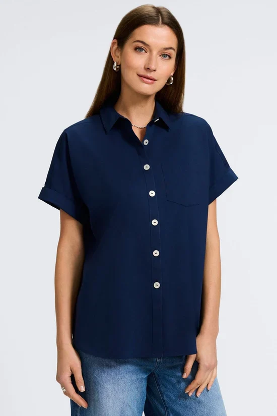 FOXCROFT - WOMEN'S ABIGAIL SS SHIRT - Image 2