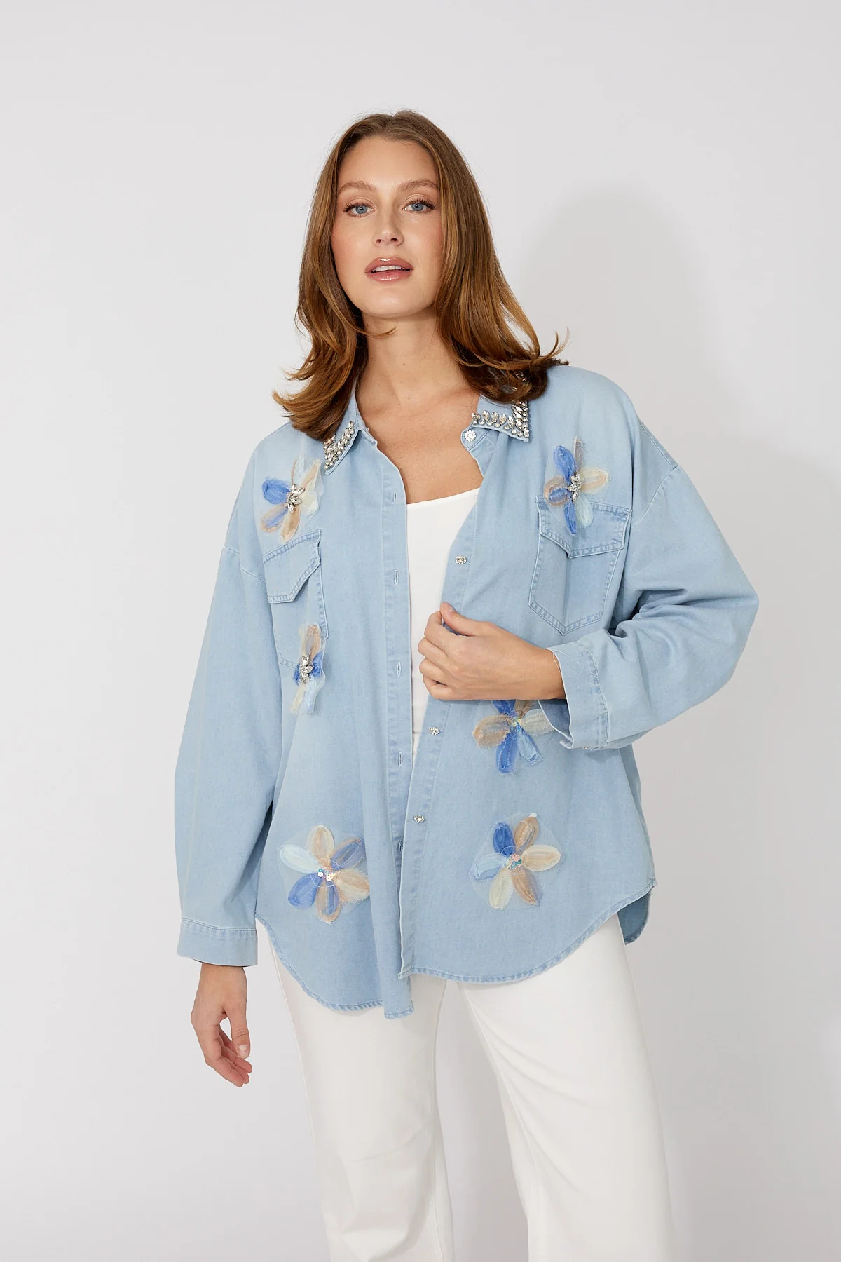 FRANK LYMAN - WOVEN BLOUSE - Image 4