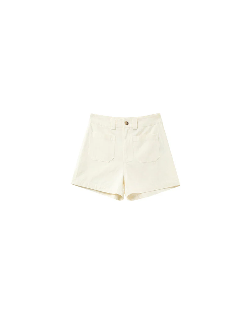 GRACE & MILA- WOMEN'S PINO SHORT (Ecru & Navy) - Image 7