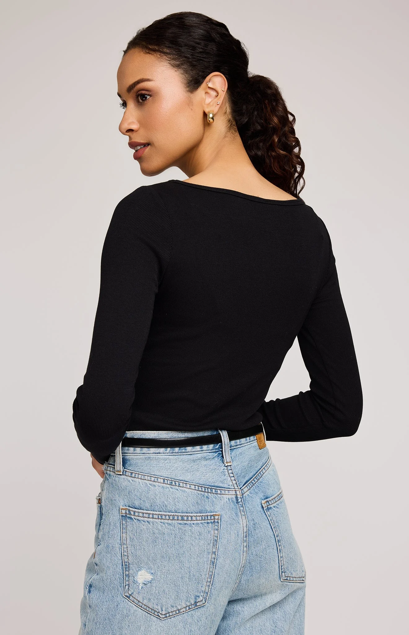 GENTLE FAWN - WOMEN'S INGRID LONG SLEEVE TOP - Image 4