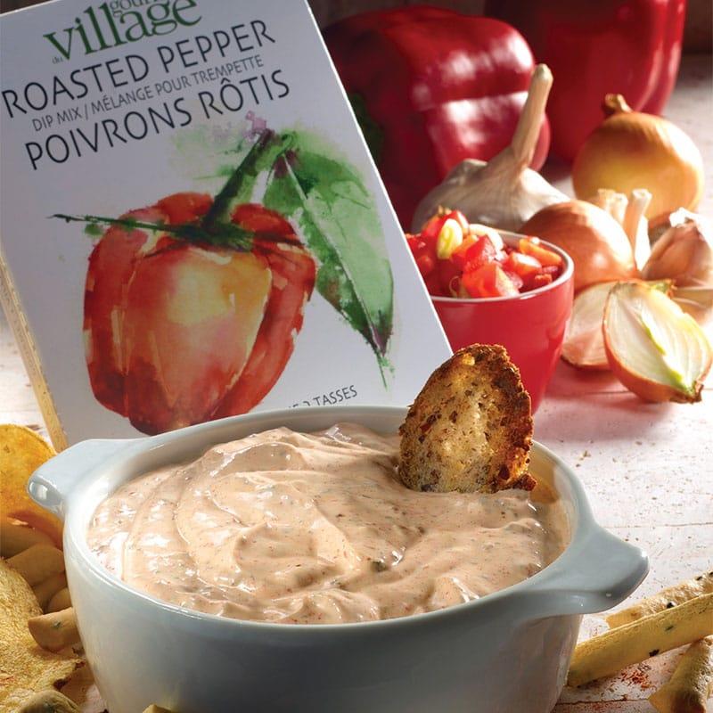 GOURMET DU VILLAGE - ROASTED PEPPER DIP MIX - Image 2
