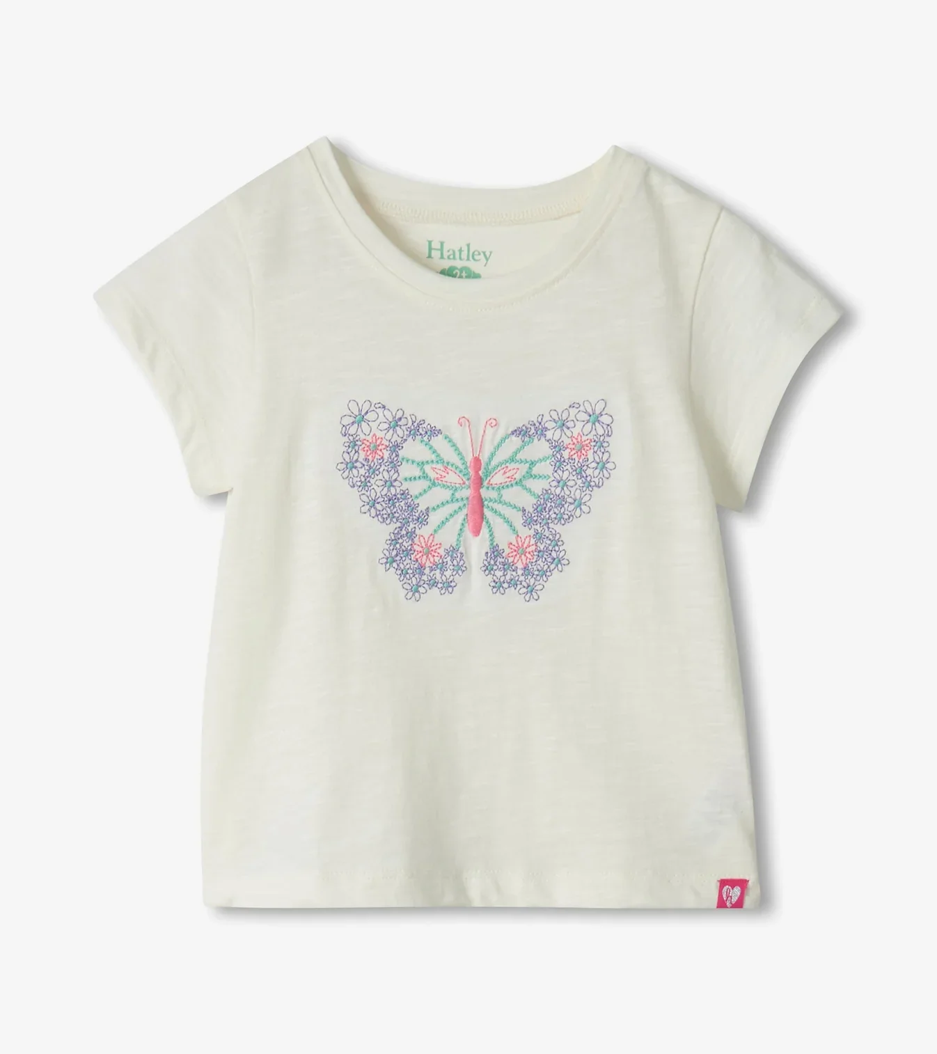 HATLEY - KIDS BUTTERFLY TEE AND LEGGING SET - Image 2