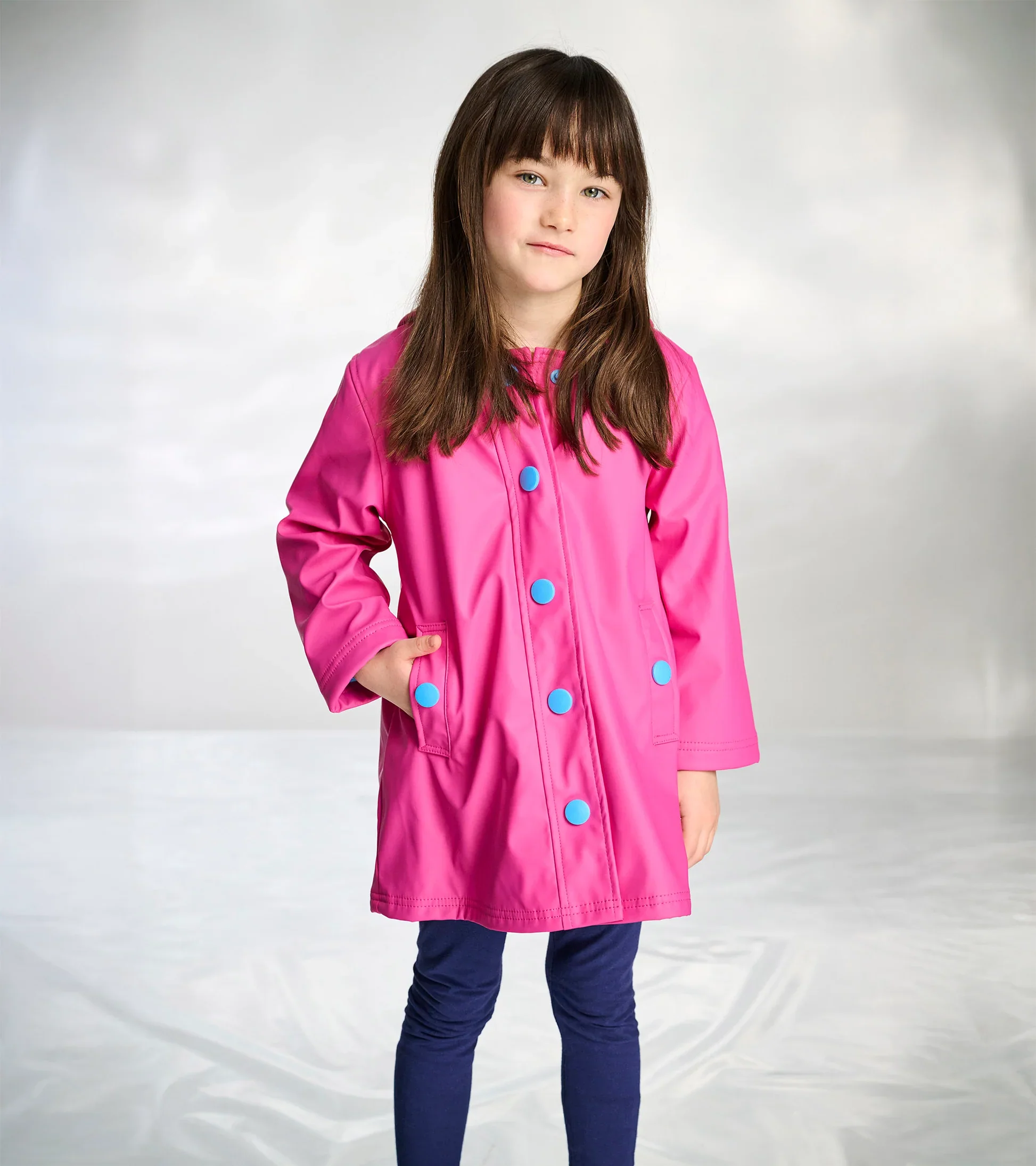 HATLEY - KIDS RASPBERRY ROSE SPLASH JACKET - Image 2