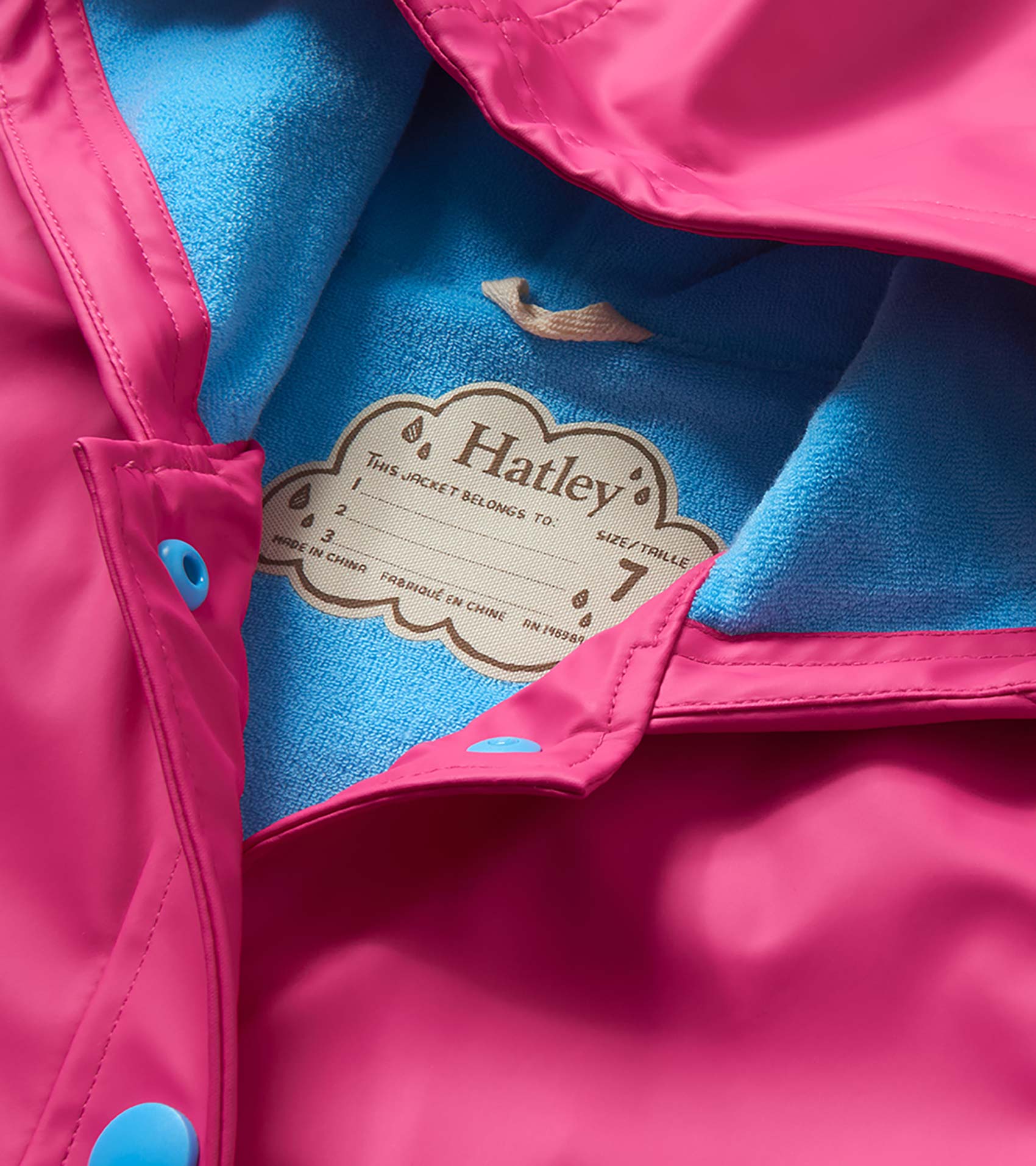 HATLEY - KIDS RASPBERRY ROSE SPLASH JACKET - Image 5