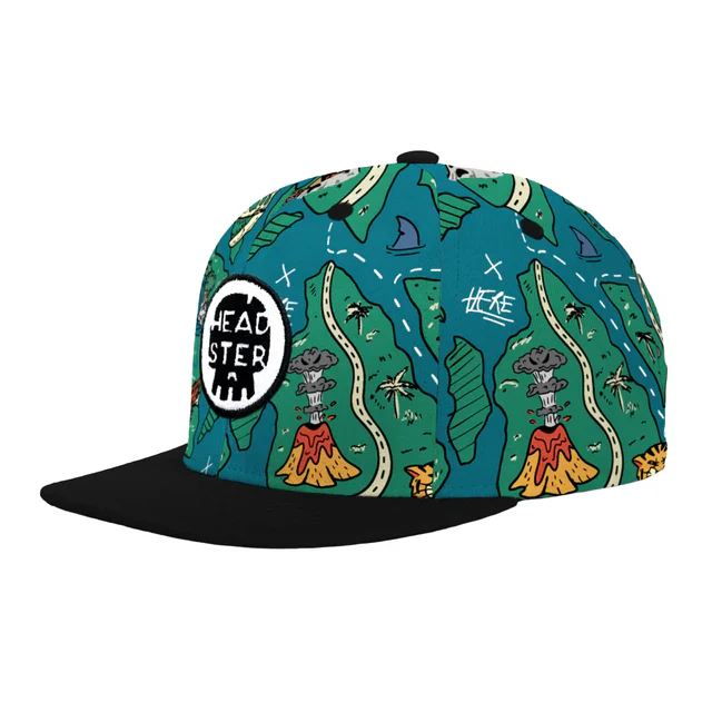 HEADSTER KIDS - TREASURE MAP SNAPBACK - Image 2