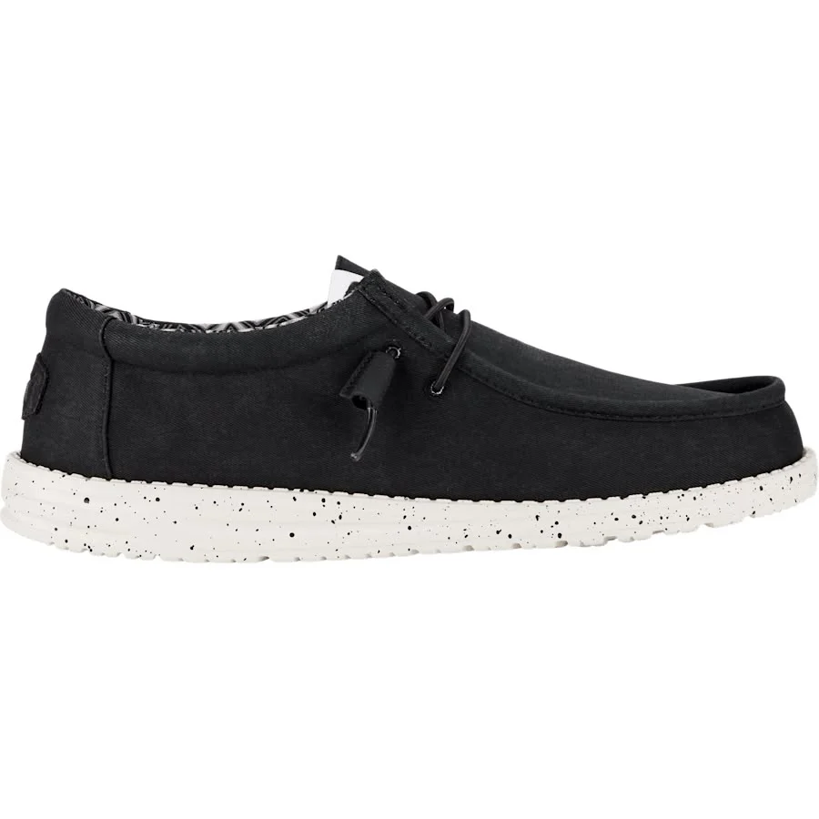 HEY DUDE - MEN'S WALLY STRETCH CANVAS WIDE