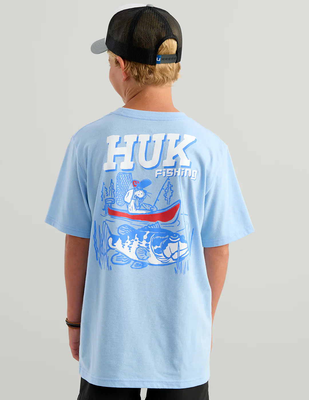 HUK - KIDS FISH ADVENTURE TEE