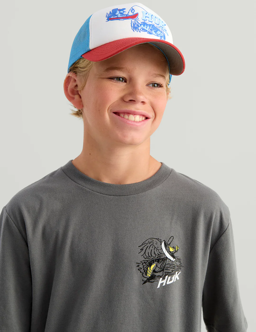 HUK - KIDS FISH ADVENTURE TEE - Image 5