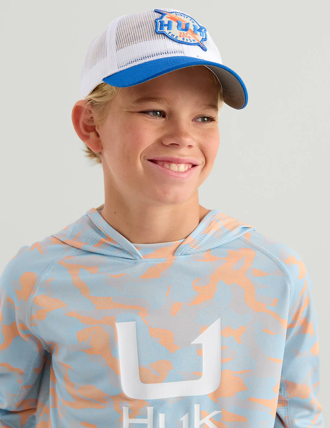 HUK - KIDS KIDS FULL MESH TRUCKER - Image 4