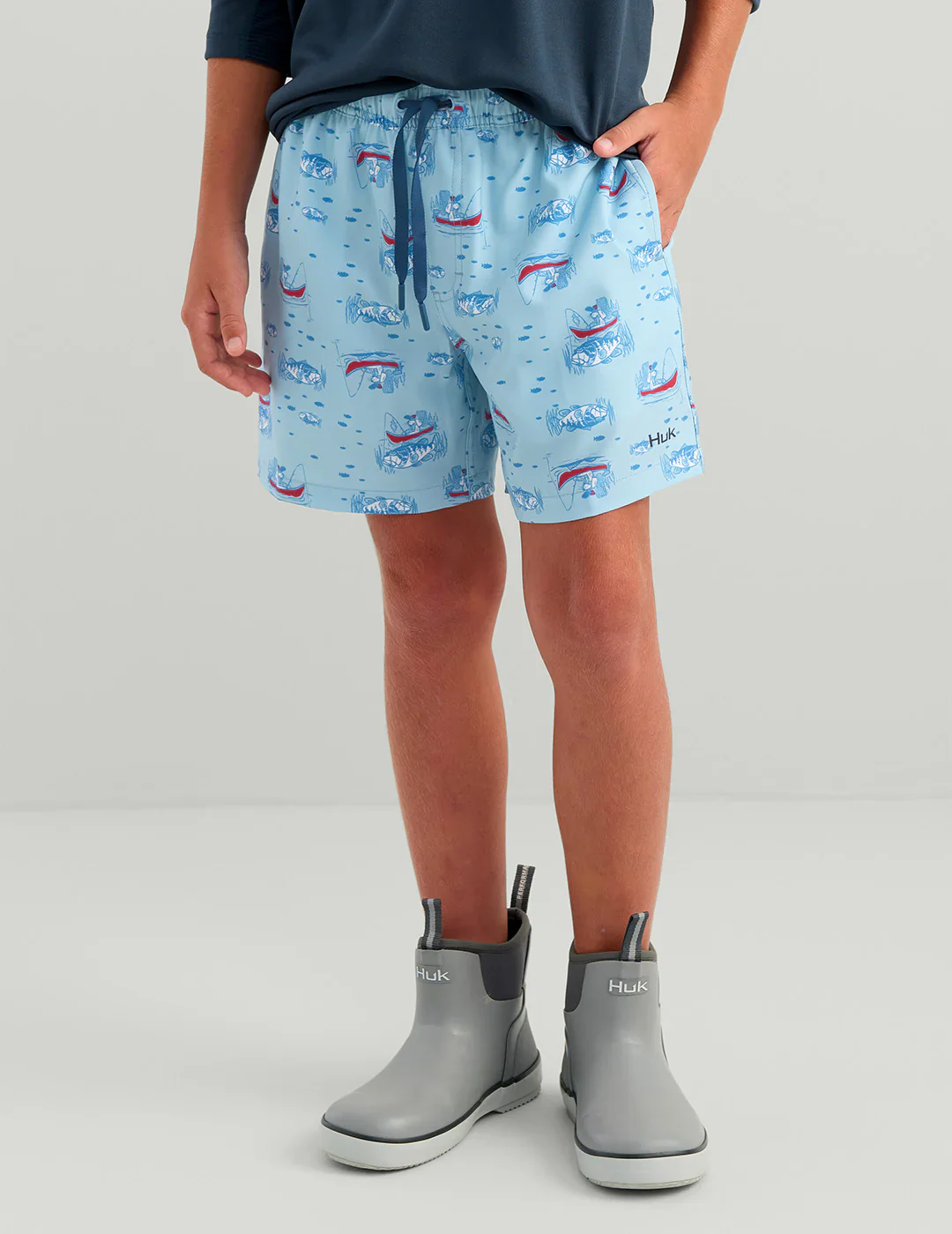 HUK - KIDS PURSUIT VOLLEY 5" PRINTED - Image 3