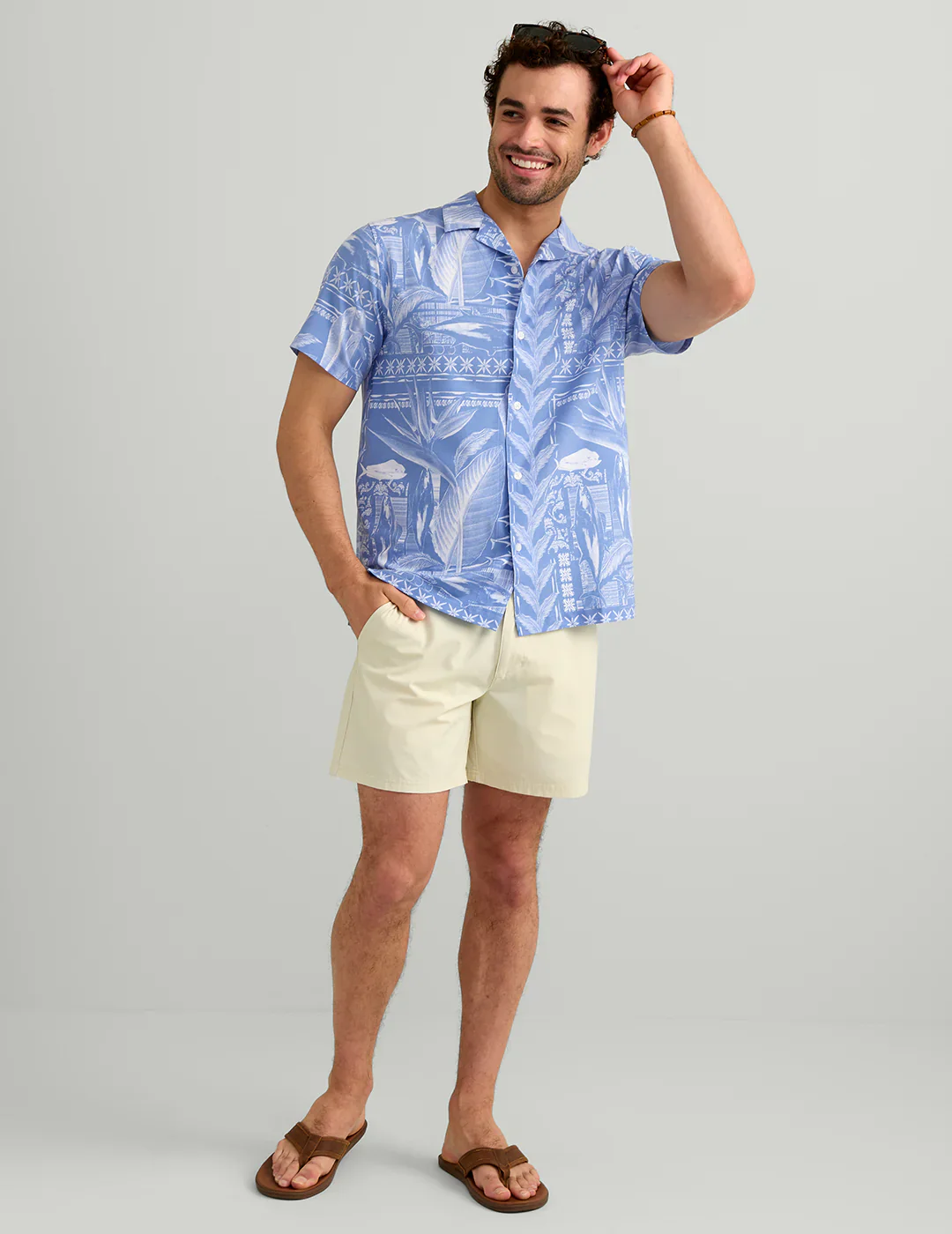 HUK - MEN'S CAMP COLLAR SS SHIRT - Image 4