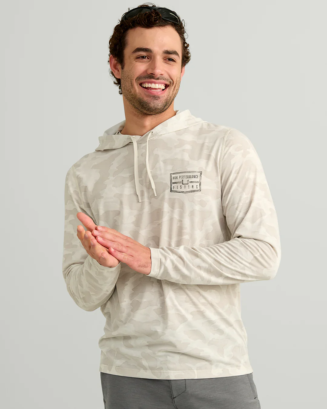 HUK - MEN'S DRIFT PRINTED HOODIE - Image 3