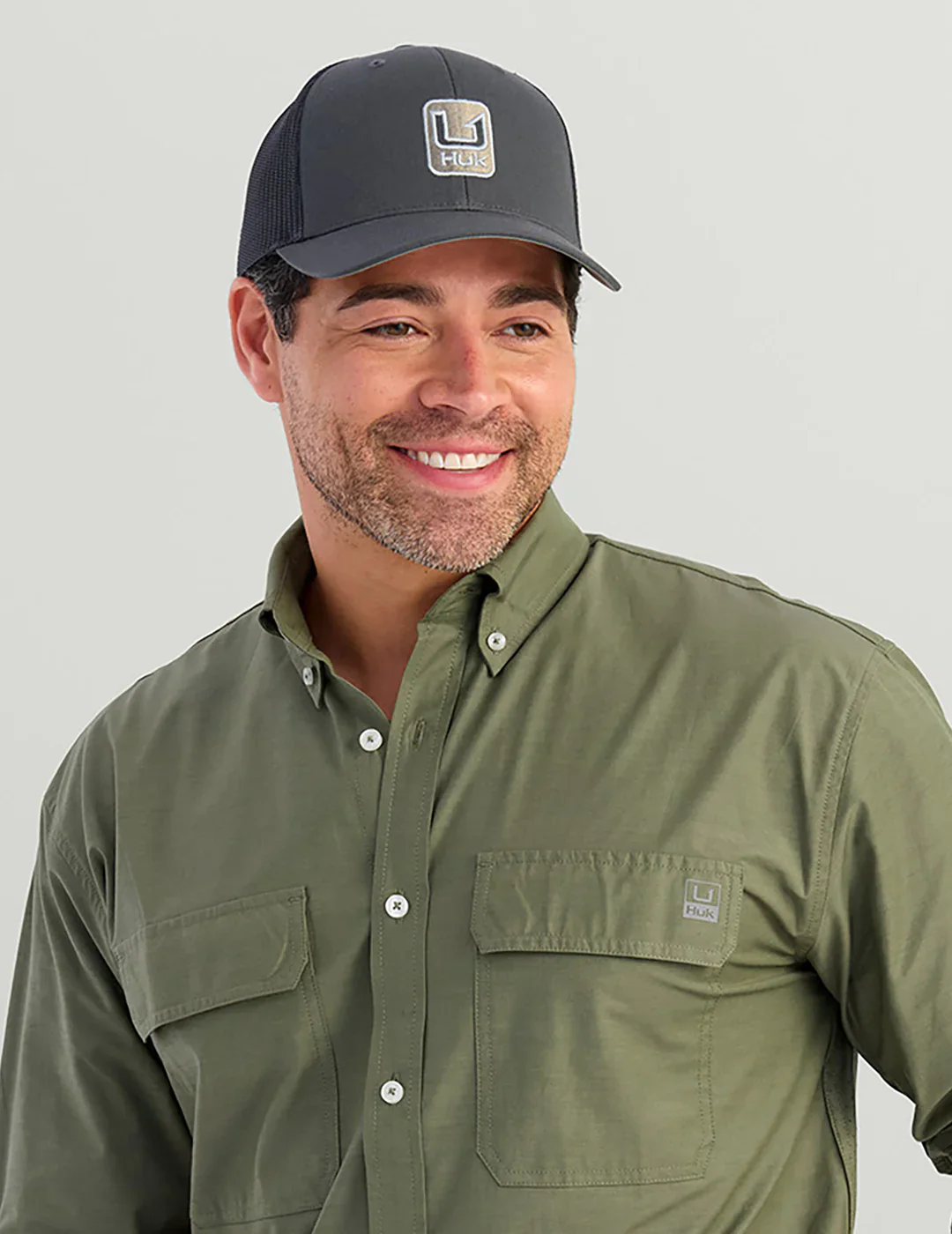 HUK - MEN'S HUK STACKED U TRUCKER - Image 4