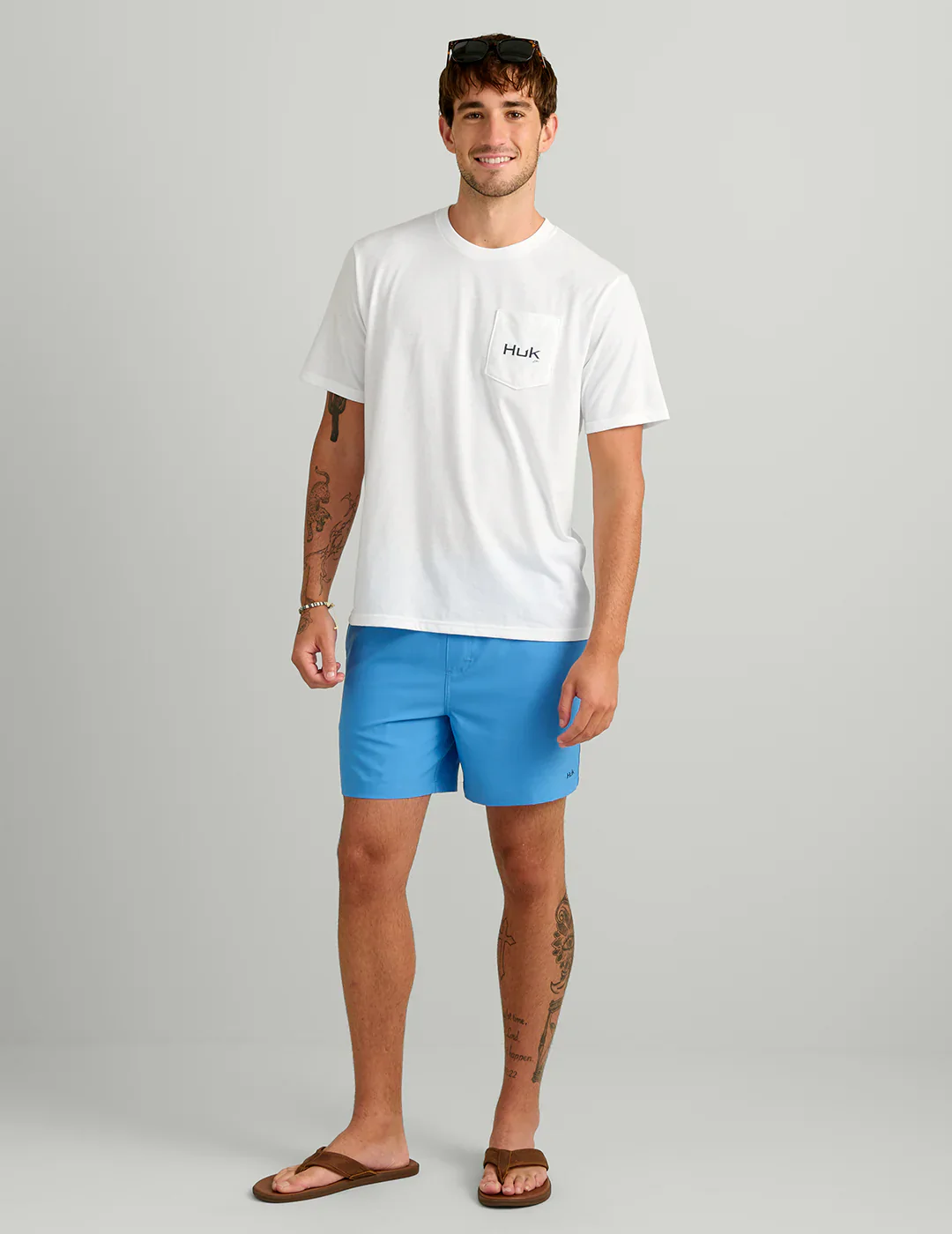 HUK - MEN'S KC PLAQUE SS POCKET TEE - Image 4