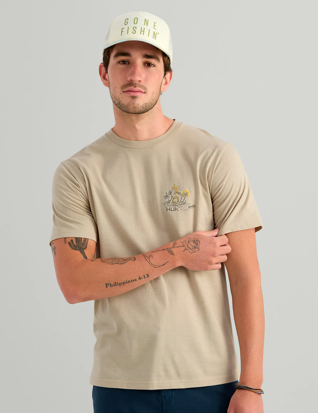 HUK - MEN'S SUN DRAFT SS TEE - Image 2