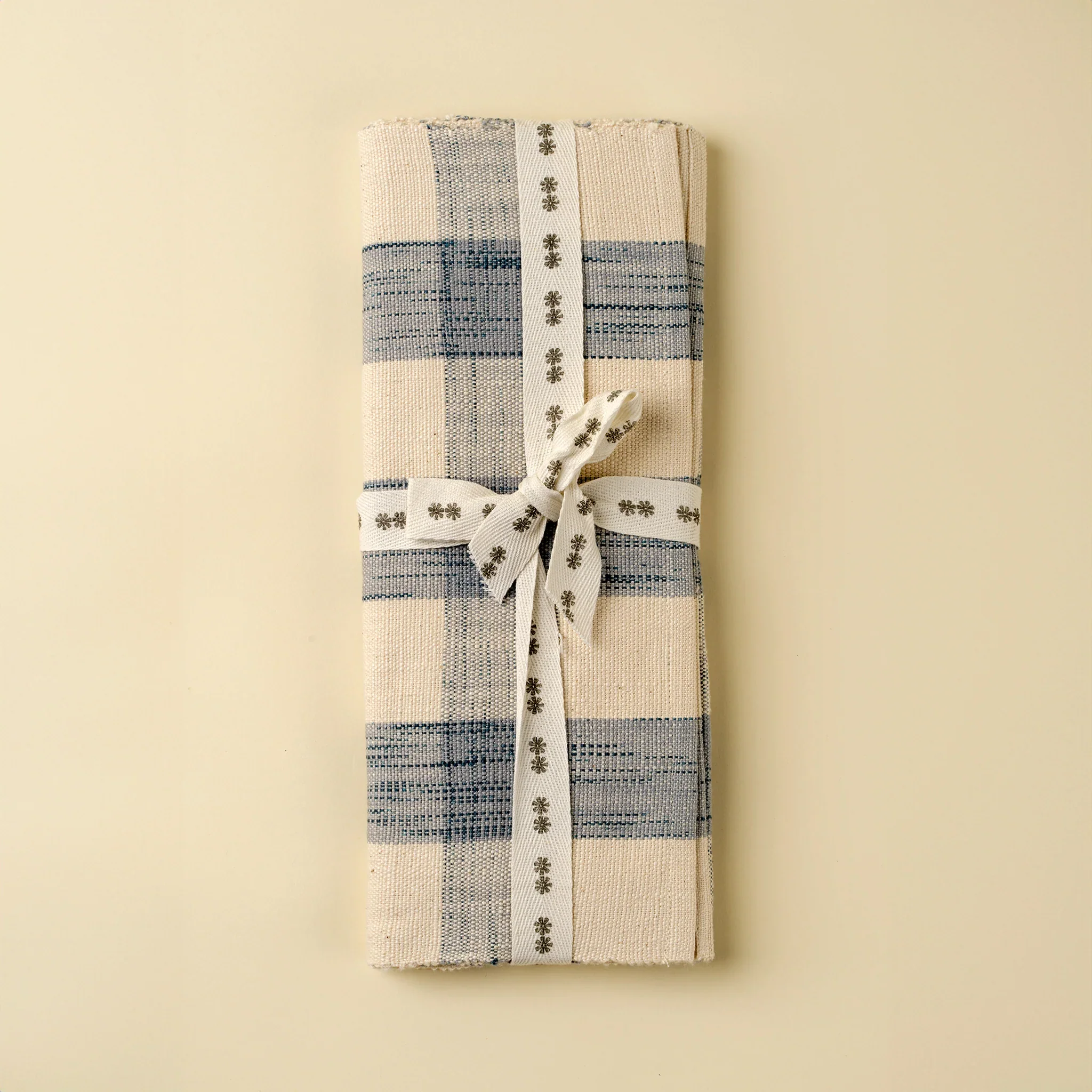 INDABA - GRACE GINGHAM TABLE RUNNER 108"L - Image 7
