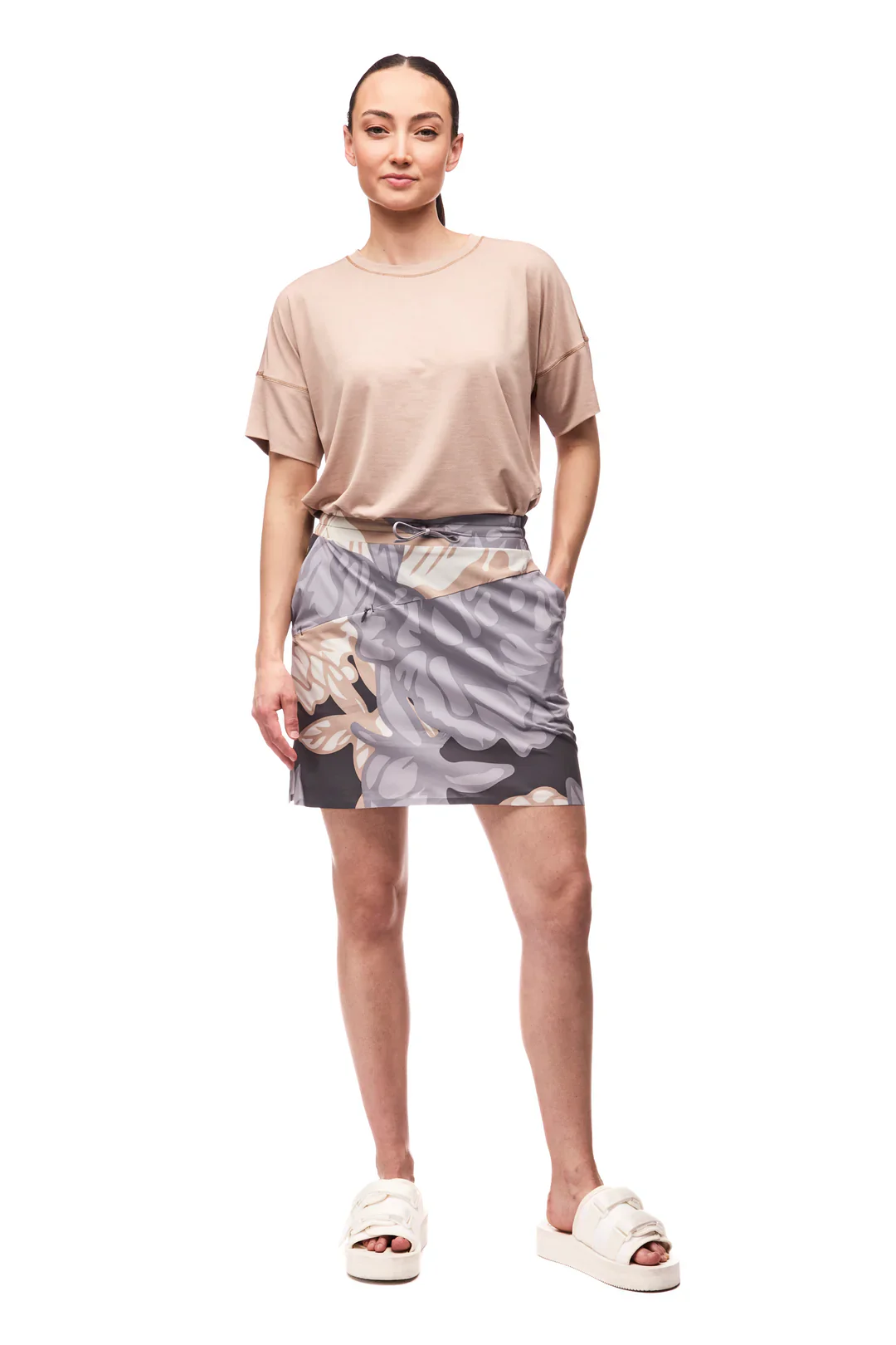 INDYEVA - ALOKAYA SKIRT S26S0002 - Image 2