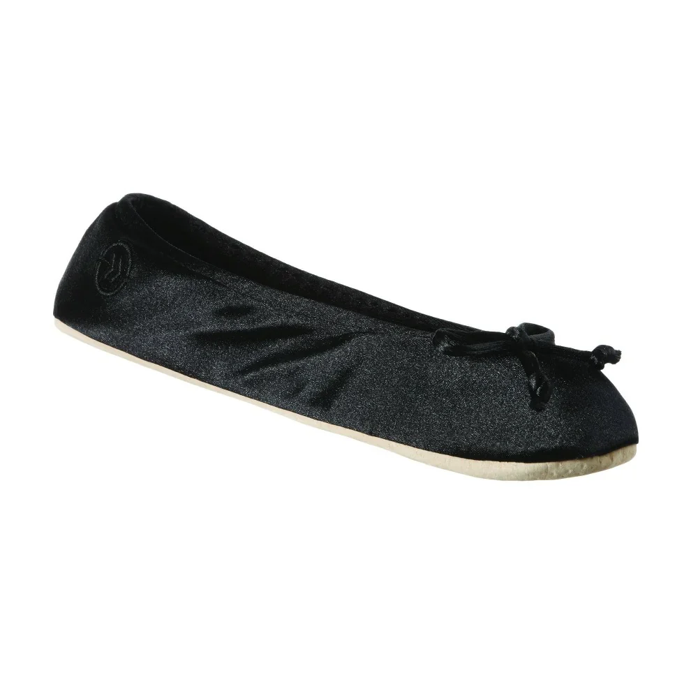 ISOTONER - WOMEN'S Classic Satin Ballerina Slipper