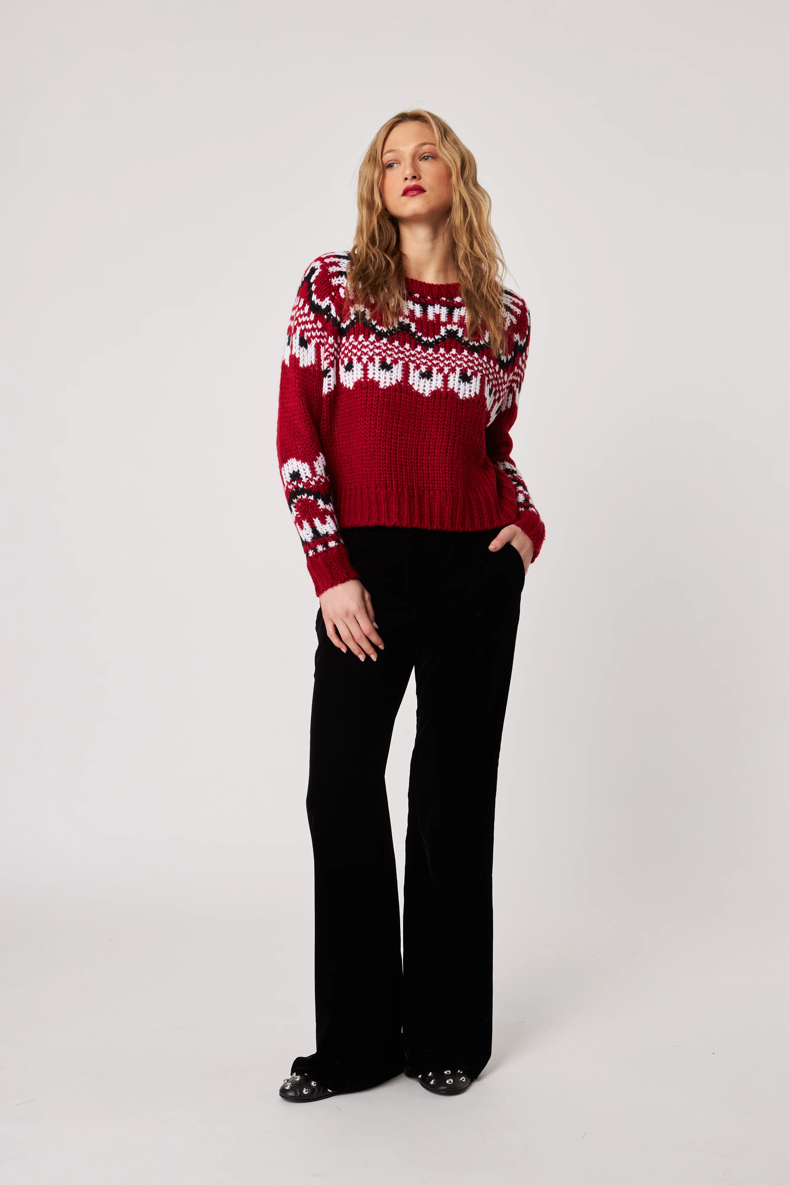 JOHN + JENN - WOMEN'S HUNTER SWEATER - Image 2