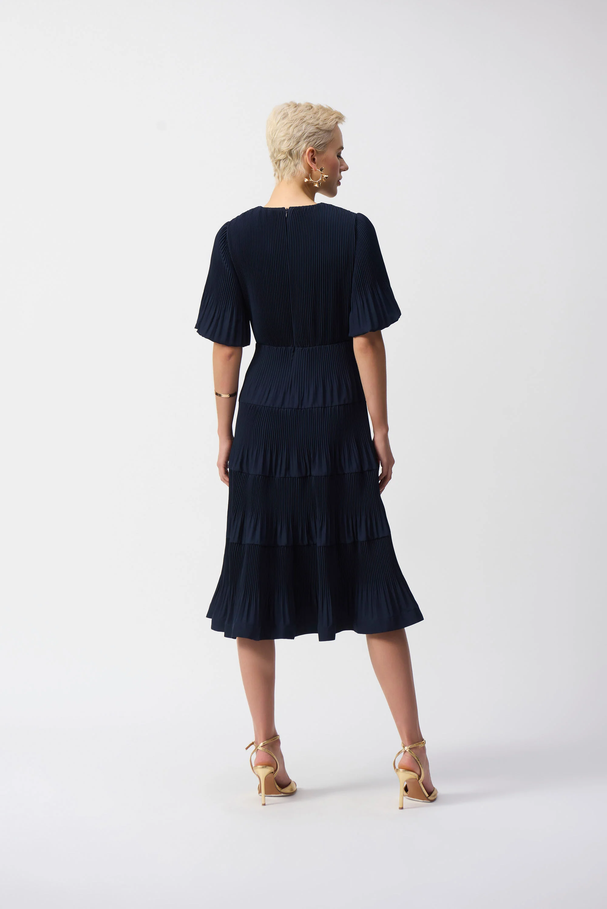 JOSEPH RIBKOFF- WOMEN'S A-LINE MIDI DRESS - Image 4