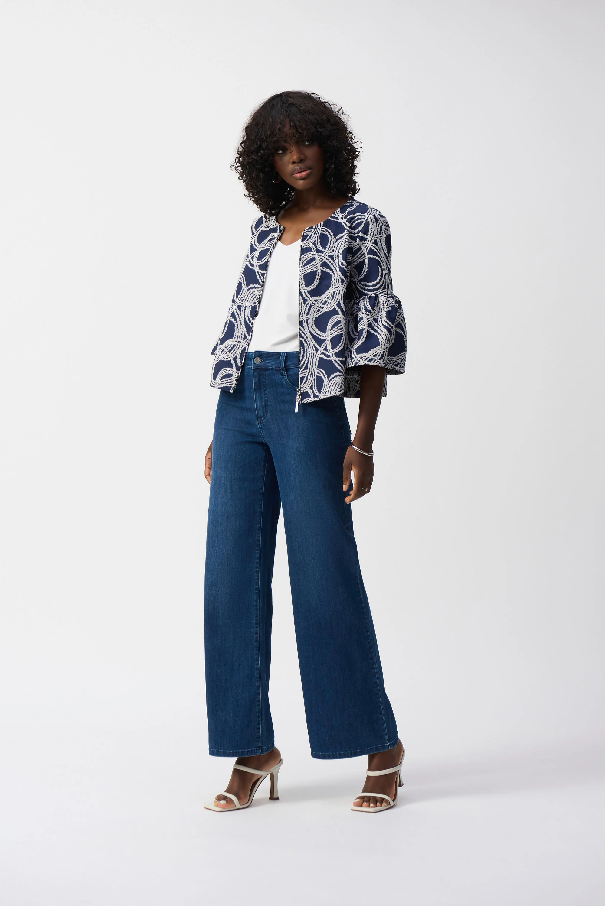 JOSEPH RIBKOFF- WOMEN'S MID RISE TROUSERS - Image 3
