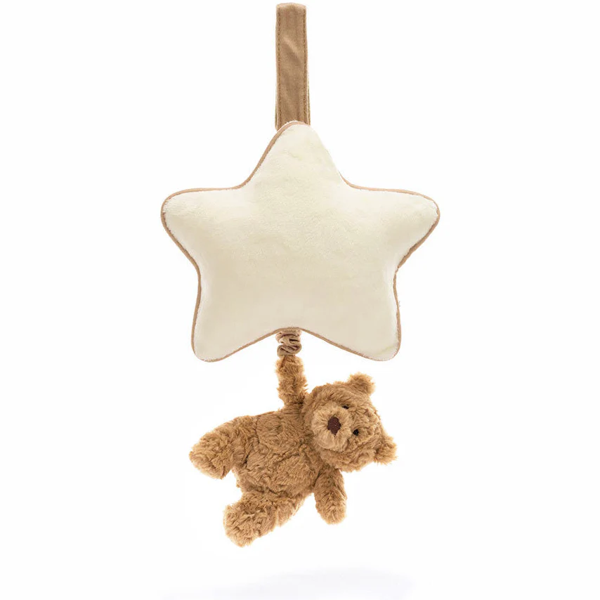 JELLYCAT - BARTHOLOMEW BEAR MUSICAL PULL