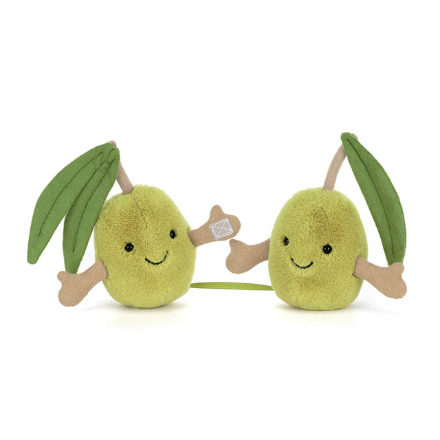 JELLYCAT - AMUSEABLES PAIR OF OLIVES - Image 2