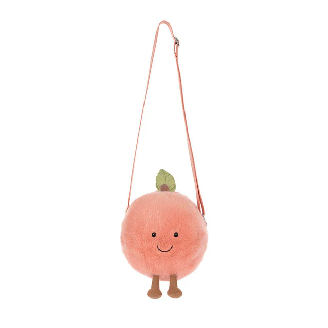 JELLYCAT - AMUSEABLES PEACH SHOULDER BAG