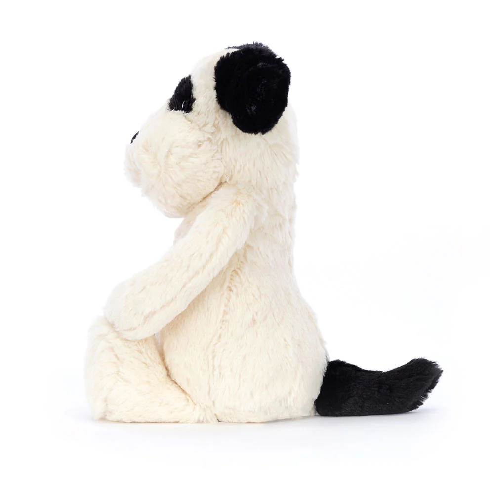 JELLYCAT - BASHFUL BLACK & CREAM PUPPY TOY - Image 3