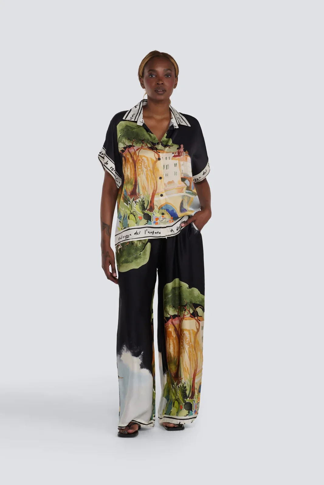 JESSICA LAURA - ITALY SILK PANT - Image 2